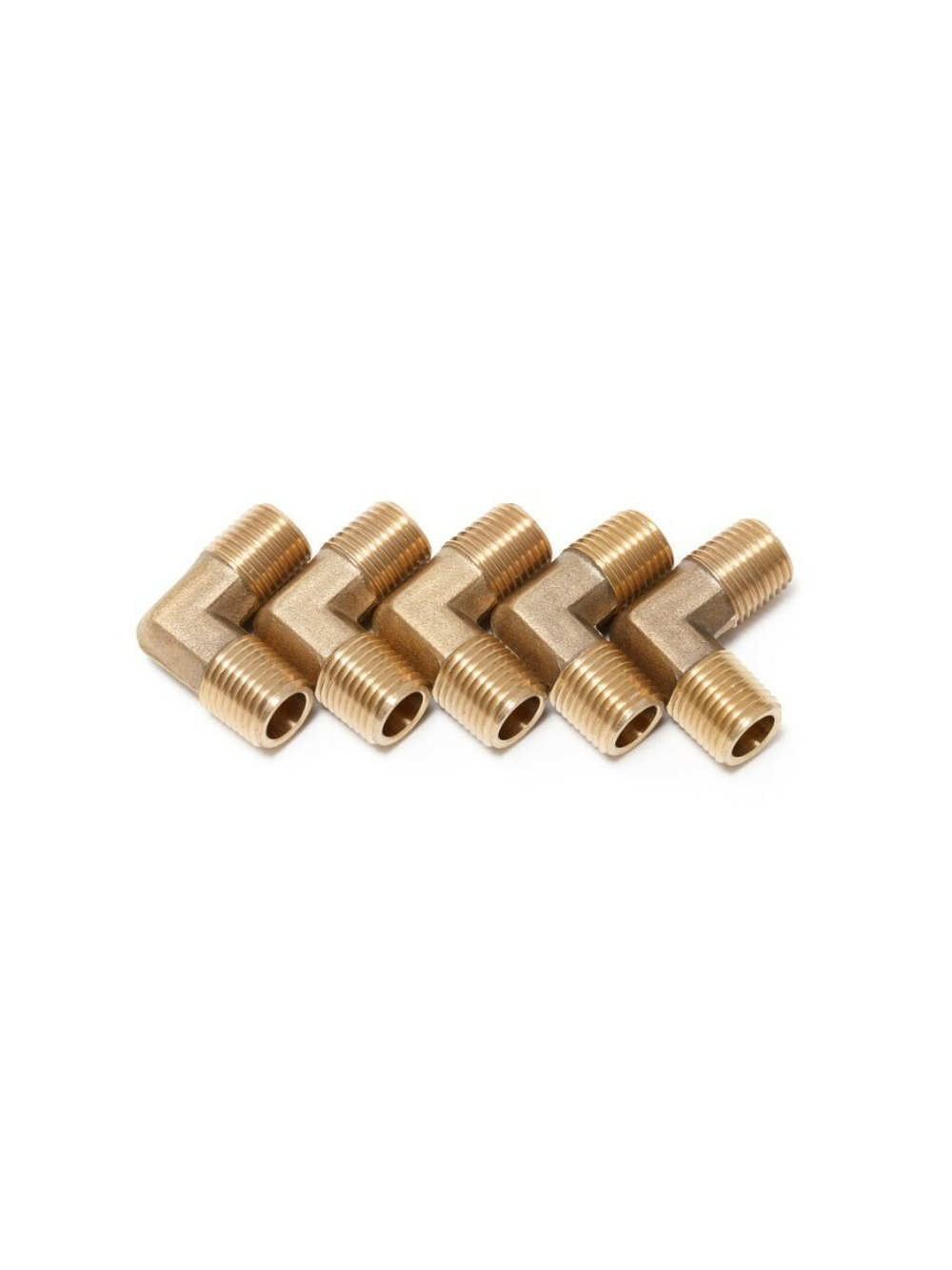 Соединитель угловой наруж.резьба 1/4''х1/4'', к-т 5шт. Forsage F-MML04K