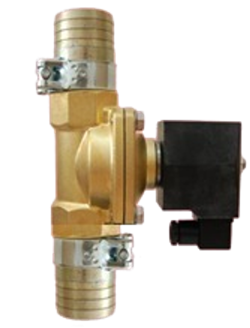 Mounting kit No. 19 for tapping a Vitton 50 valve into a hose