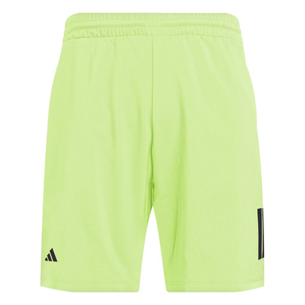Мужские теннисные шорты Adidas Club 3 Stripes 9" - зеленый