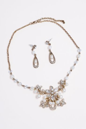 Комплект бижутерии Летто Алмаз