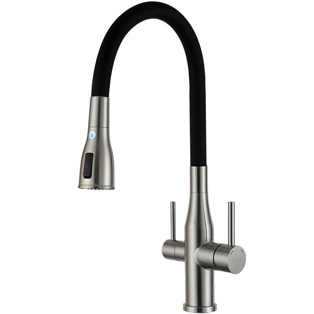 Смеситель для кухни с гибким изливом Gappo G4399-65