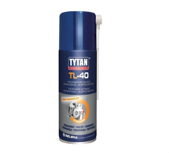 Смазка-аэрозоль техническая TL-40 150мл Tytan Proff