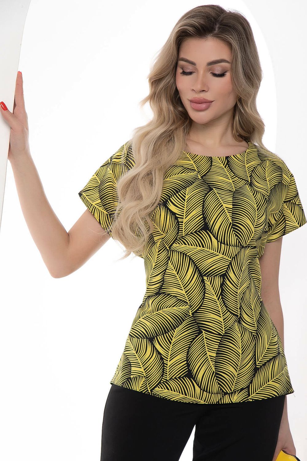 Блуза "Красотка" (желтая) Б10008 LT Collection