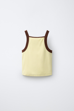 ZARA X PUKAS ФУТБОЛКА PUKAS SURF, ЖЕЛТЫЙ