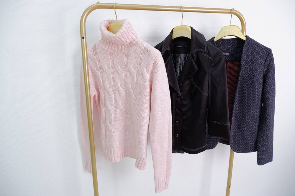 Микс опт 5 кг INCITY, LOVE REPUBLIC, Columbia, MNG блузки, рубашки, пиджаки, трикотаж