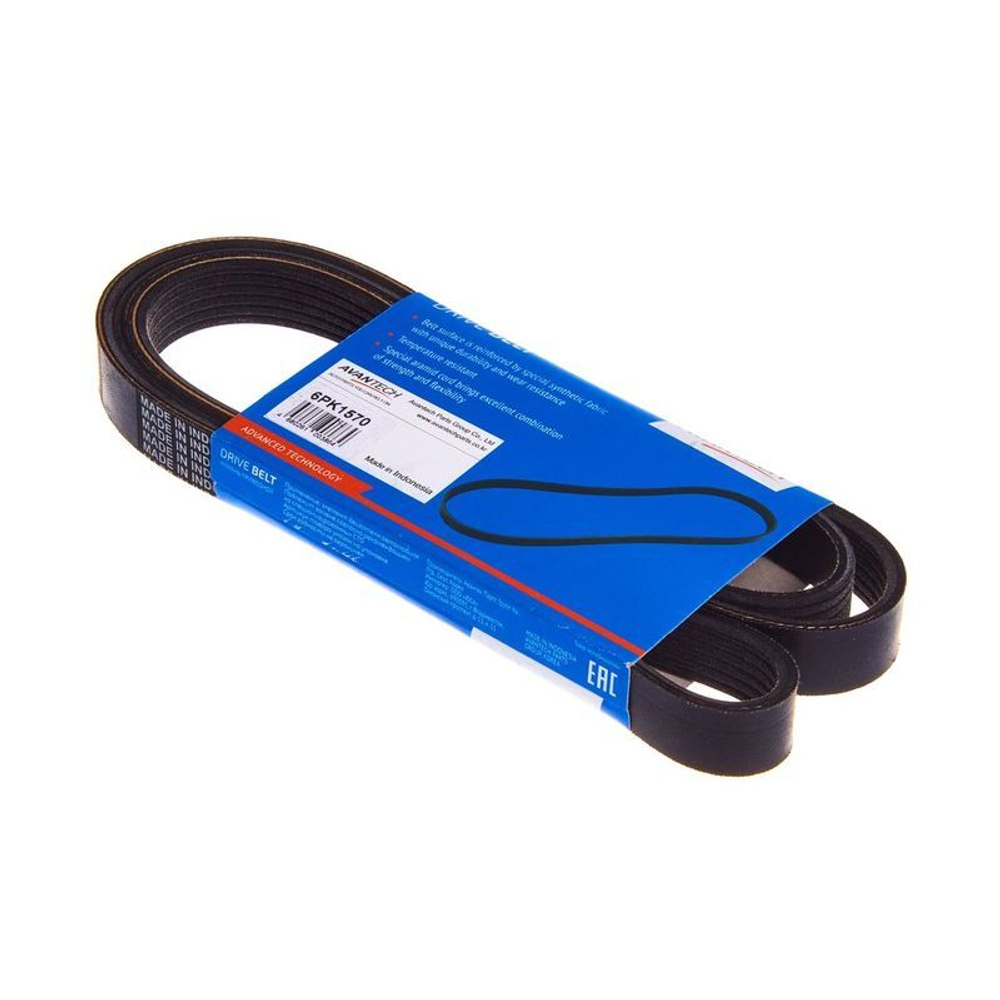 Ремень поликлиновый AVANTECH 6PK1570
