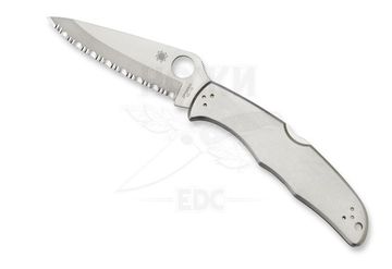 Складной нож Spyderco Endura 2 C10S c клинком из стали VG-10, рукоять Stainless Steel
