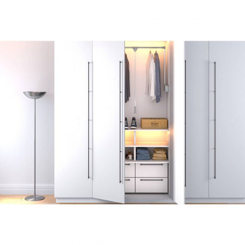 Ручка-скоба 320мм, отделка черный матовый