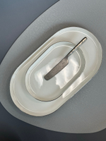 Блюдо овальное 32см CHOPIN PLATINUM