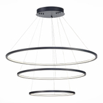 ST603.443.114 Светильник подвесной ST-Luce Черный/Белый LED 1*114W 4000K Подвесные светильники