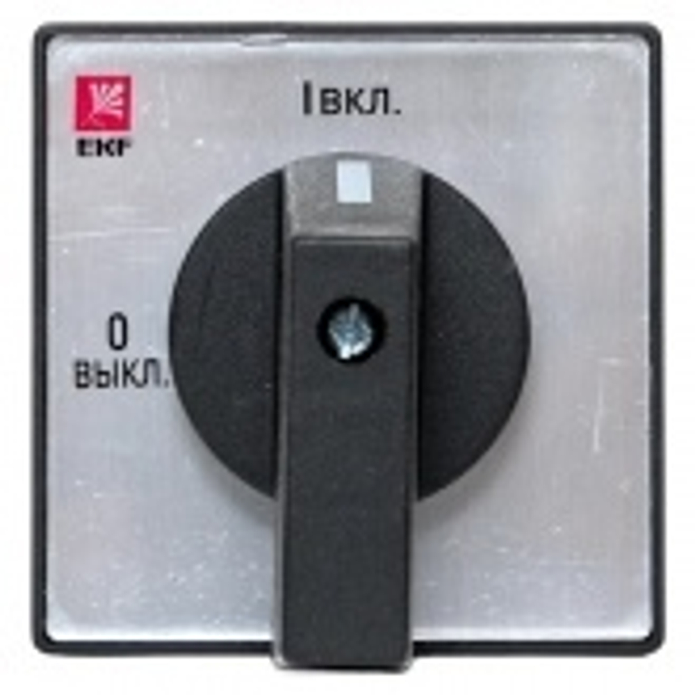 Переключатель кулачковый ПК-2-13 25А 3P "ВКЛ-ВЫКЛ" IP20 EKF pk-2-13-25
