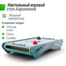 Игровой стол UNIX Line Мини Аэрохоккей настольный (73х40 cм)