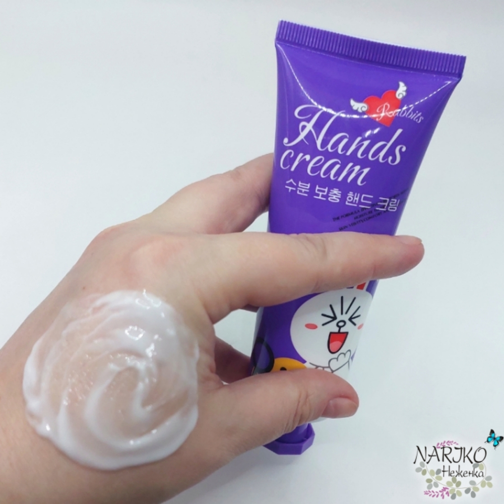 Крем для рук с экстрактом авокадо XQM RABBITS Hands cream увлажняющий, 80 гр.