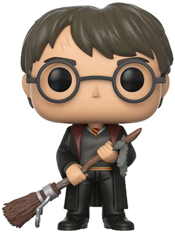 Фигурка Funko POP! Harry Potter Harry Potter with Firebolt & Feather (Exc) (51) 14949