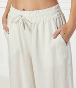 Льняное штаны Emporio Armani - белый(EW000816 AF12201)