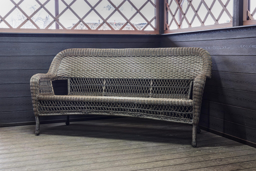 Диван 3-местный из искусственного ротанга МЭДИСОН «MADISON» арт.A00079