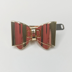 Замок вертушка на винтах 40*58 Золото