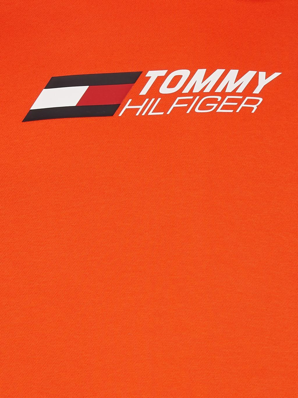 Куртка теннисная Tommy Hilfiger Essentials Hoody - acid orange