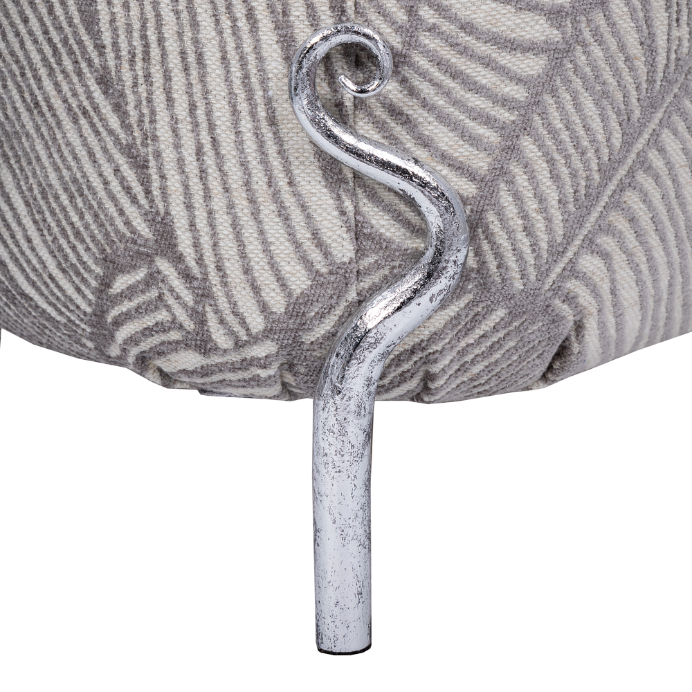 Банкетка Авиньон Грей Серебро