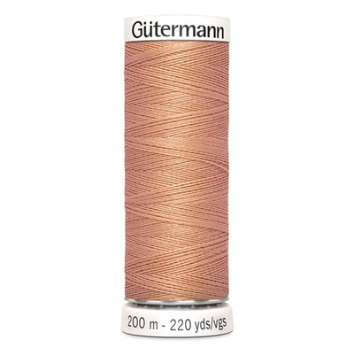 Нить Sew-All 200 м, Gutermann, 938 бежево-желтый