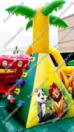 Батут "Пленительная Саванна",10x10x7 м