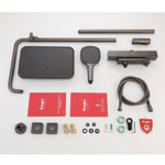 Душевая система с термостатом Raglo R22.26.09, графит