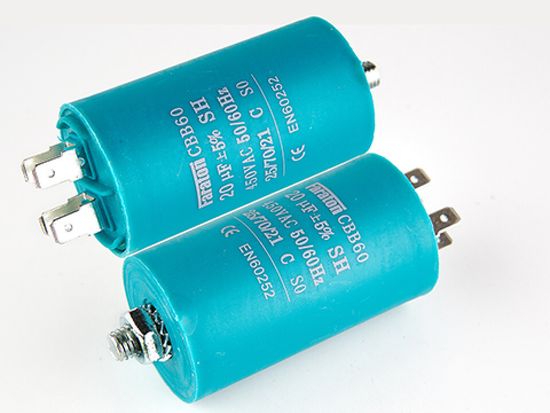 Пусковой конденсатор 20мкФ 450в клеммы+болт / CBB60 / FARATON