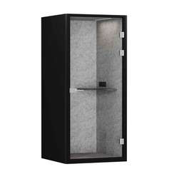 SoundCube RV UNO з/с-глухая SDC-1.0-WA Черный/Зимний Лес/Антрацит/Прозрачный/Серый 1041*1070*2278