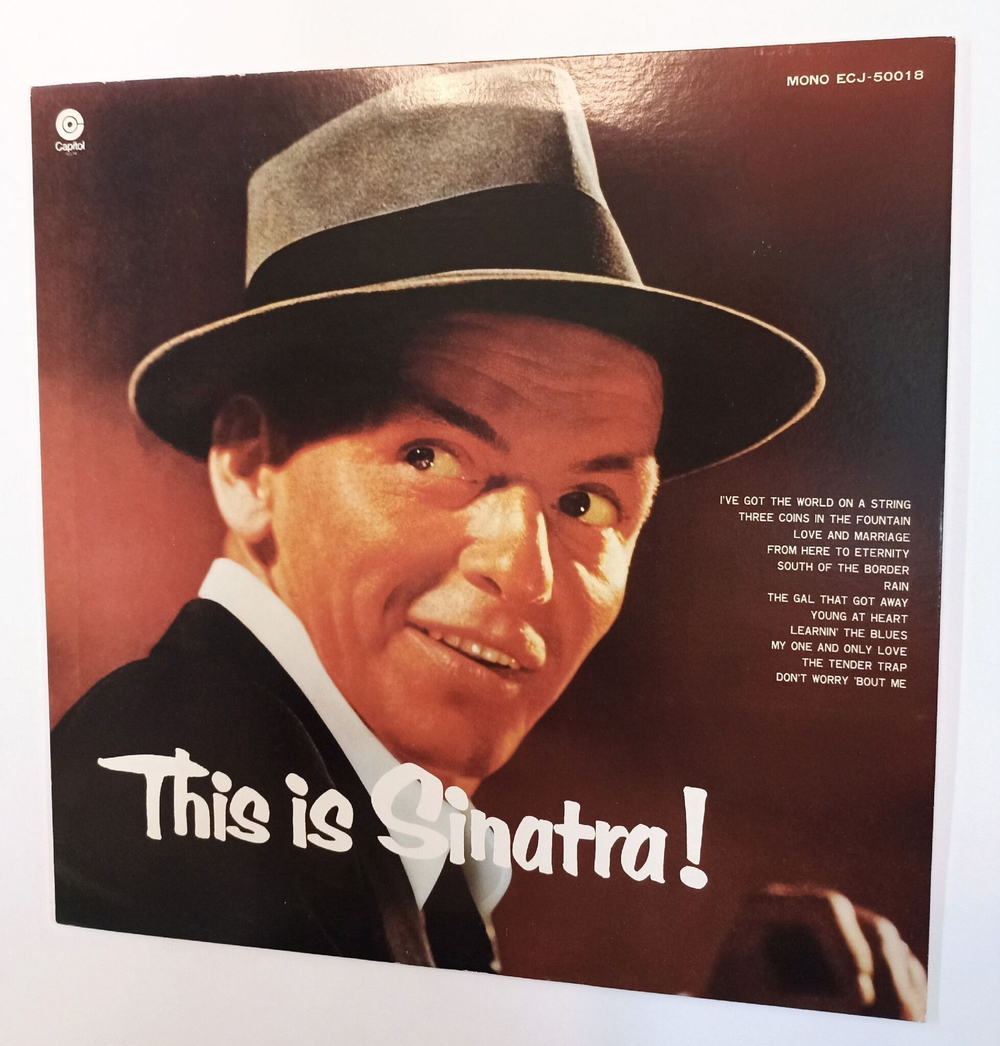 Винтажная виниловая пластинка LP Frank Sinatra This Is Sinatra (Japan 1975)