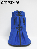 Легкий чехол с подошвой из резины на аппарат Илизарова на голени и стопе. Хлопок+ полиэстер. ОГСРЗУ-13.