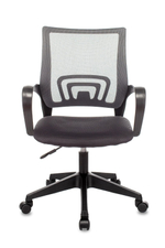 Кресло офисное TopChairs ST-Basic сетка/ткань серый