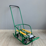 Санки детские «Ветерок 7 универсал» цвет: зеленый (арт. В7У/З2)