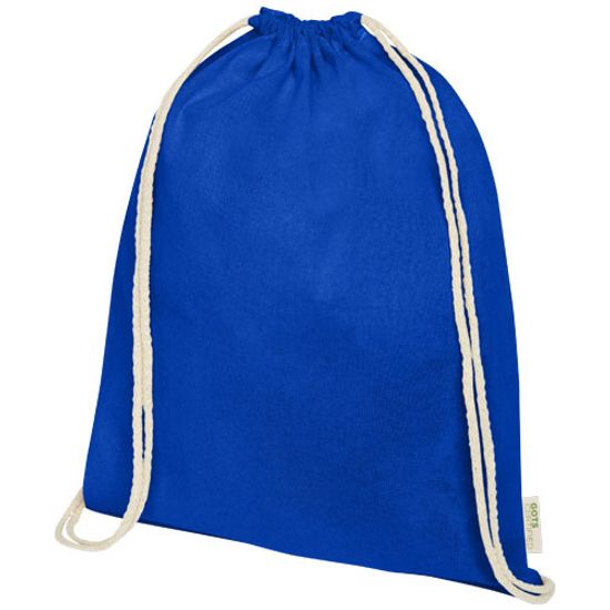 Orissa, рюкзак со шнурком из органического хлопка плотностью 140 г/м², соответствующего требованиям стандарта