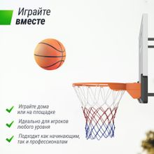 Баскетбольный щит UNIX Line B-Backboard-PC 50&quot;x32&quot; R45