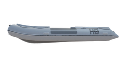 Надувная ПВХ-лодка BADGER Heavy Duty 470 AL, Серый