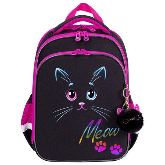 Çanta \ Bag \ Ранец BRAUBERG, 3 отделения, с брелком, 37х28х18 см, 271358