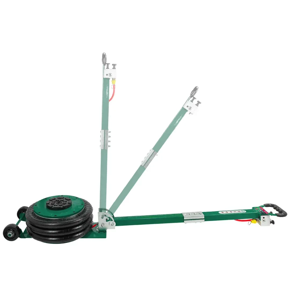 Домкрат подкатной пневматический 6т (h min-150мм,h max-400мм,?-300мм) RockForce RF-TRA1823