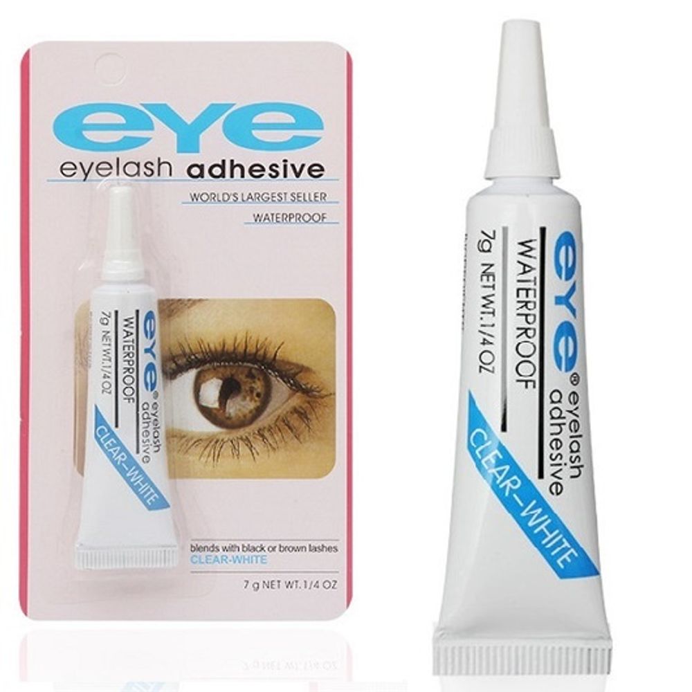 Клей для пучковых ресниц EYE clear-white, 7g