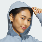 Корсет-худи Adidas Originals женский, голуб.