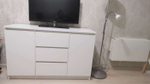 МС Мори Комод МК 1200.3 Белый гладкий