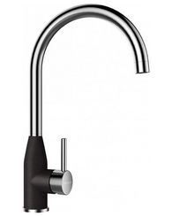 Смеситель SCHOCK Kavus, Cristalite сталь/оникс