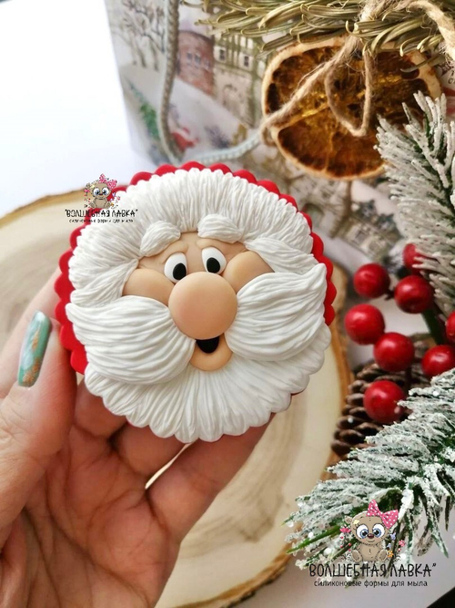 Силиконовая форма Дед мороз