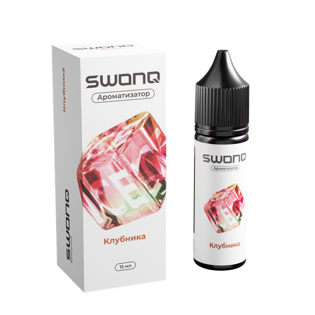Ароматизатор SWONQ Ice Cluster 15 мл - Клубника