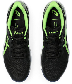 Мужские кроссовки для Падел Asics Gel-Game 9 Padel - black/electric lime