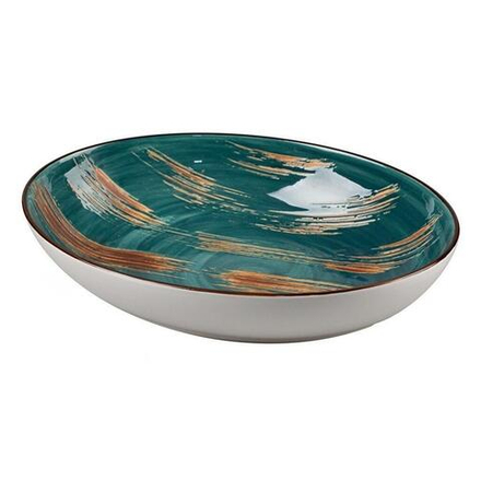 Салатник 700 мл 25*16 см h6,3 см   Dark Green P.L. Proff Cuisine [1]
