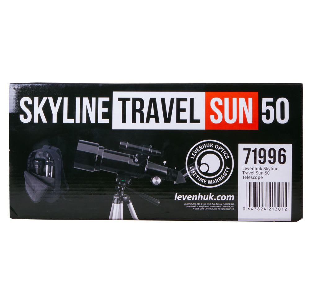 Телескоп Levenhuk Skyline Travel Sun 50