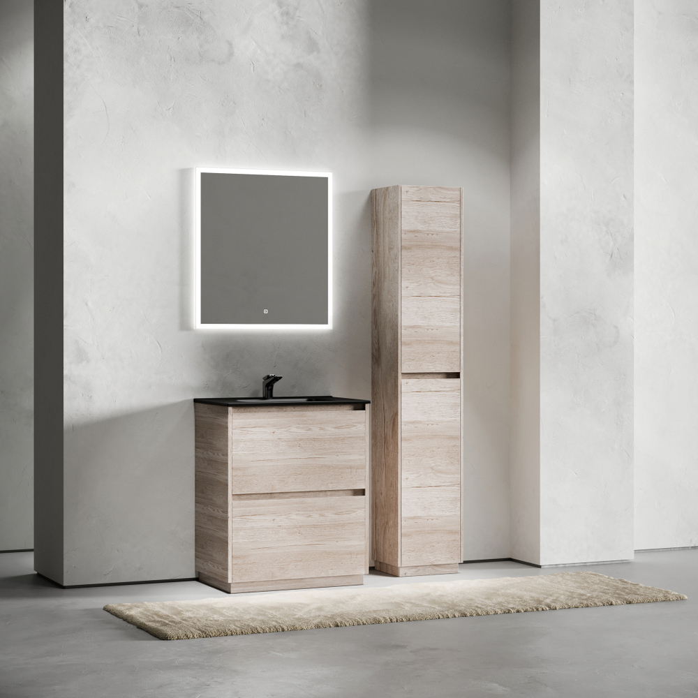 Тумба с раковиной Sancos Libra Floor 70 см LB70FEG дуб галифакс натуральный