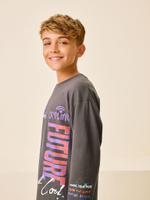 Пижама для мальчика Next B82-968, 2 шт., Серый, Фиолетовый