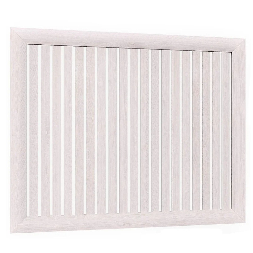 Экран для радиатора реечный Стильный дом v530774 Ясень белый 900х600 мм