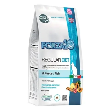 Сухой гипоаллергенный корм Forza 10 Regular Diet Pesce для кошек с рыбой